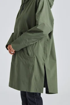 Aalesund Poncho Dusty Green