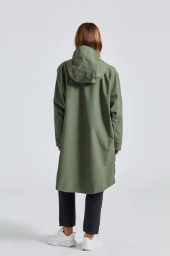 Aalesund Poncho Dusty Green