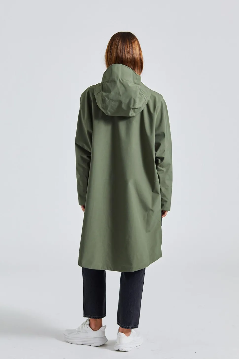Aalesund Poncho Dusty Green
