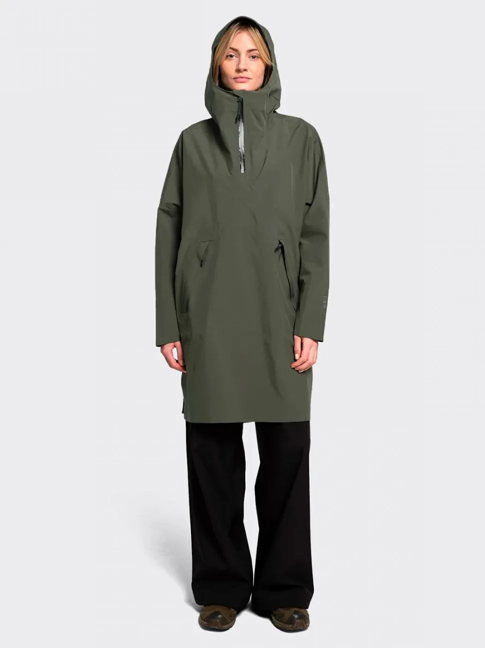 Aalesund Poncho Dusty Green