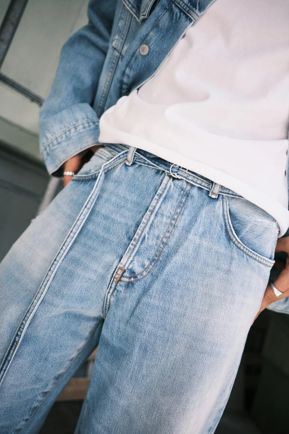 Acne Studios 1991 Toj Light Blue Vintage