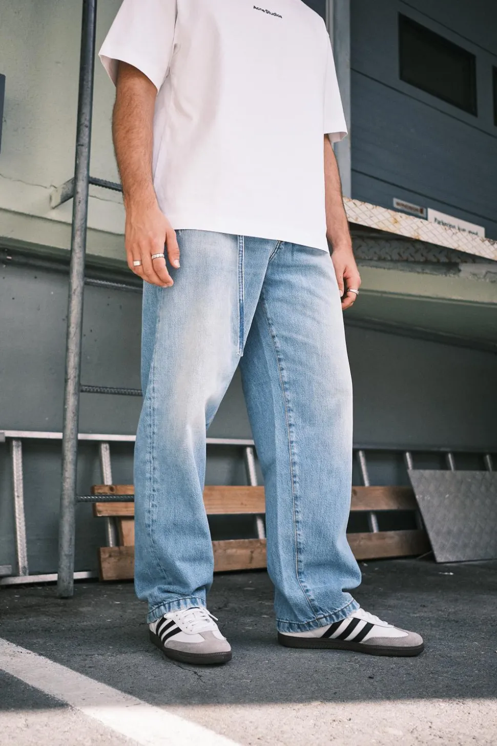 Acne Studios 1991 Toj Light Blue Vintage