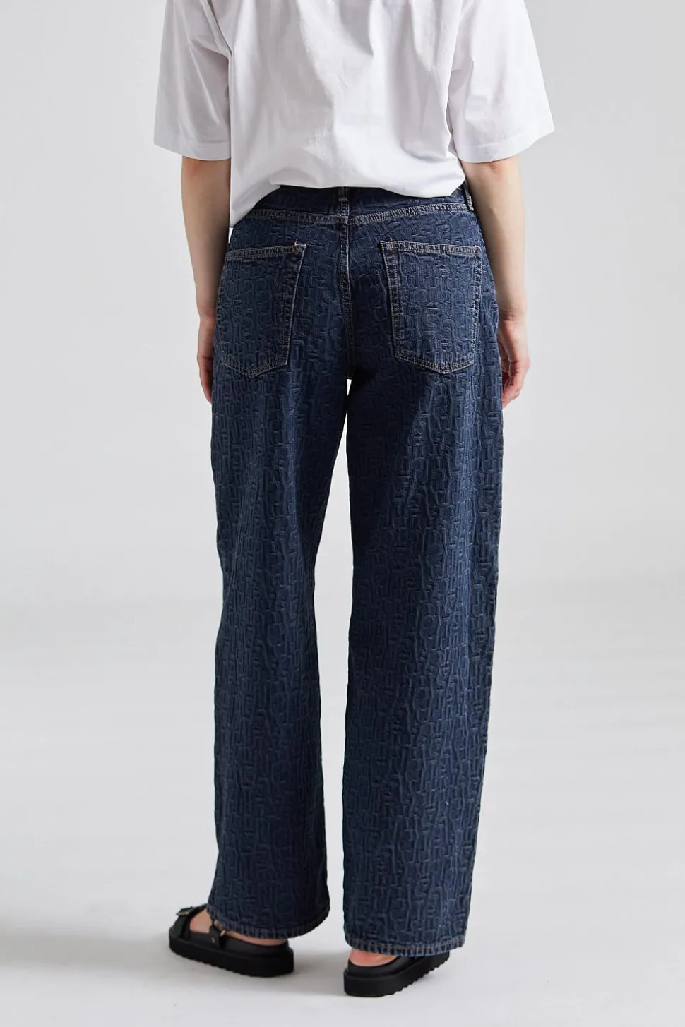 Acne Studios 1981F FN Monogram Dark Blue/Black