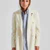Adam Blazer Hvit