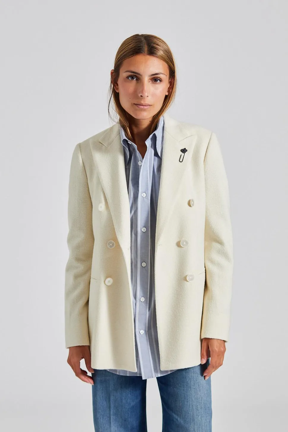 Adam Blazer Hvit