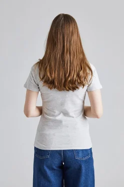 Agnes Tee Grey Melange
