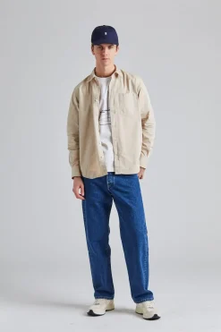 Algot Twill Shirt Oatmeal