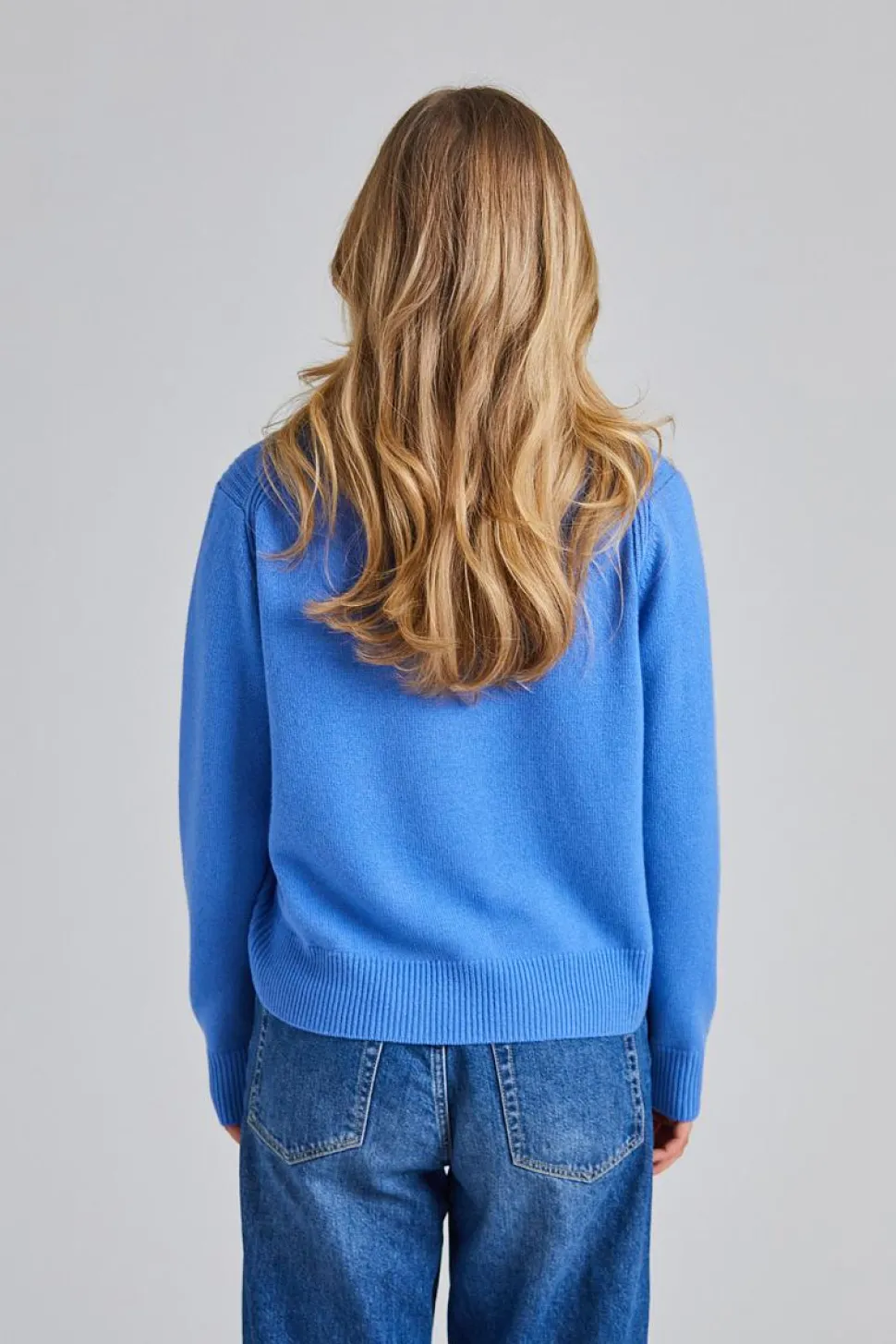 Alma Sweater Ocean Blue