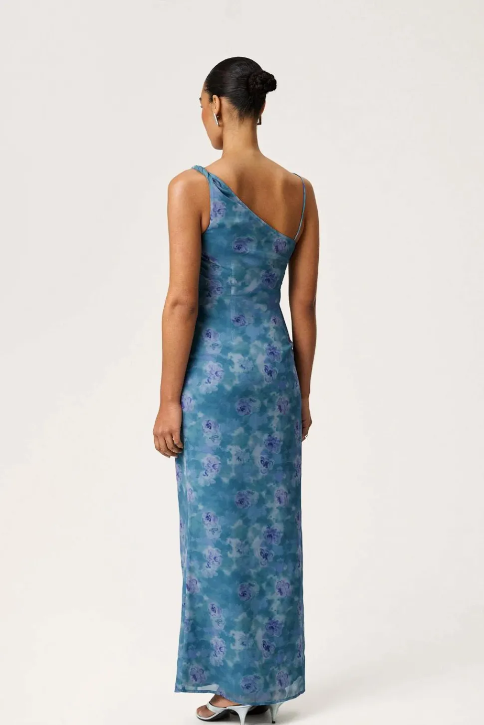 Almeria Dress Dusty Blue