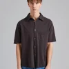 Analog Shirt Deep Brown Piquet