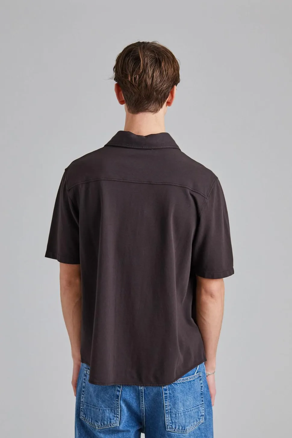 Analog Shirt Deep Brown Piquet