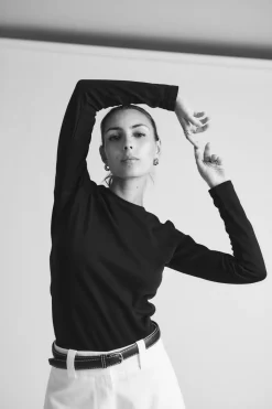 Andrea Longsleeve Black