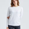 Andrea Longsleeve White
