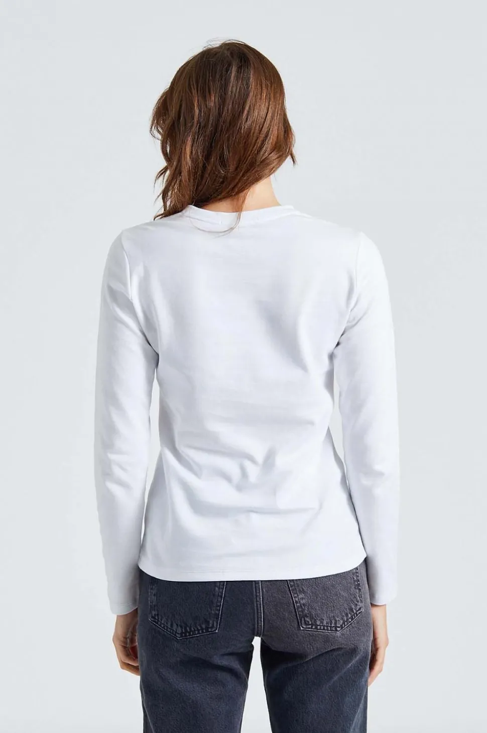 Andrea Longsleeve White