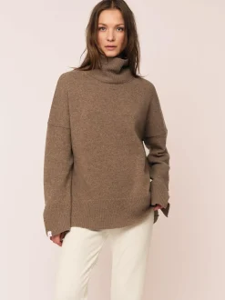 Anna TN Sweater Brown Melange