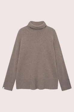 Anna TN Sweater Brown Melange