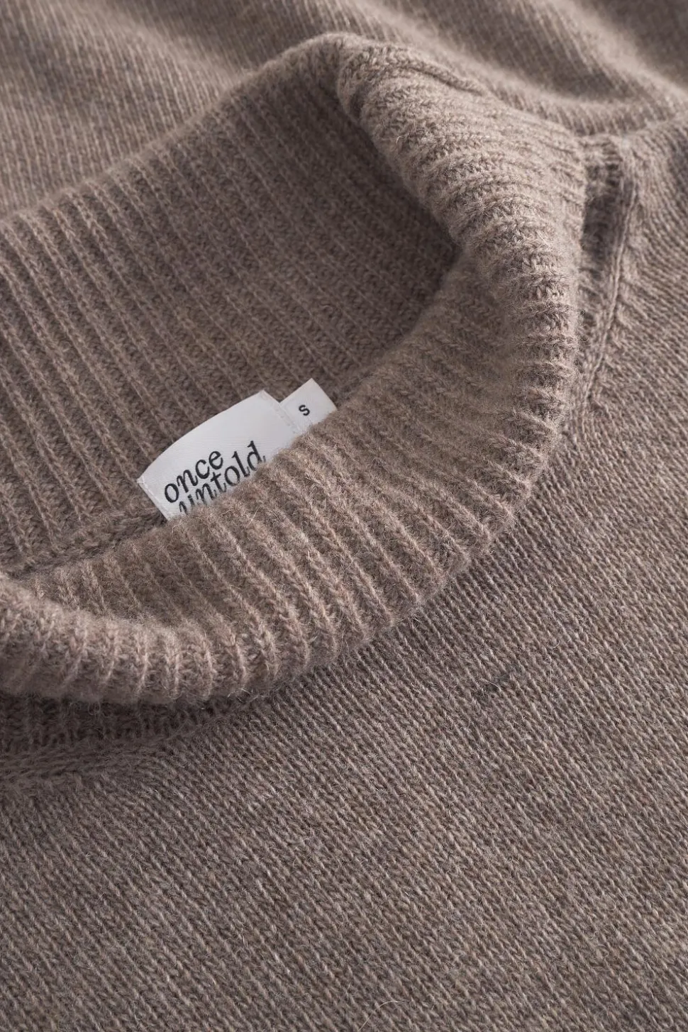 Anna TN Sweater Brown Melange