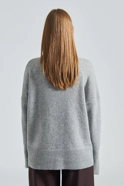 Anna TN Sweater Grey Melange