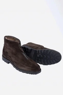 Apres Ski Suede Dark Brown