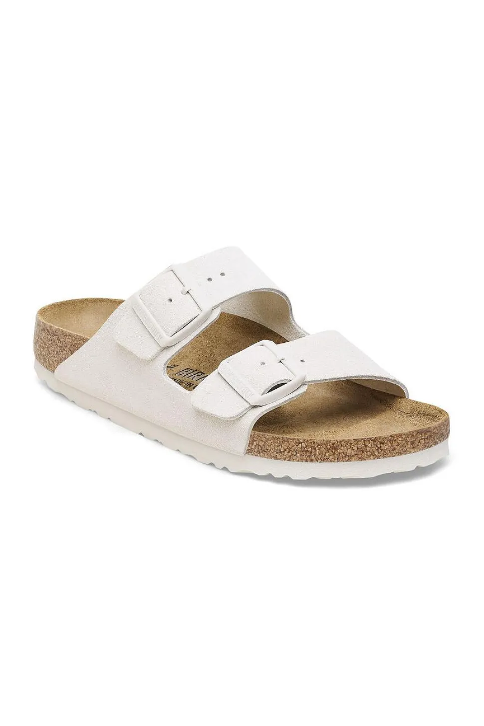 Arizona Suede Leather Antique White