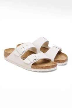 Arizona Suede Leather Antique White