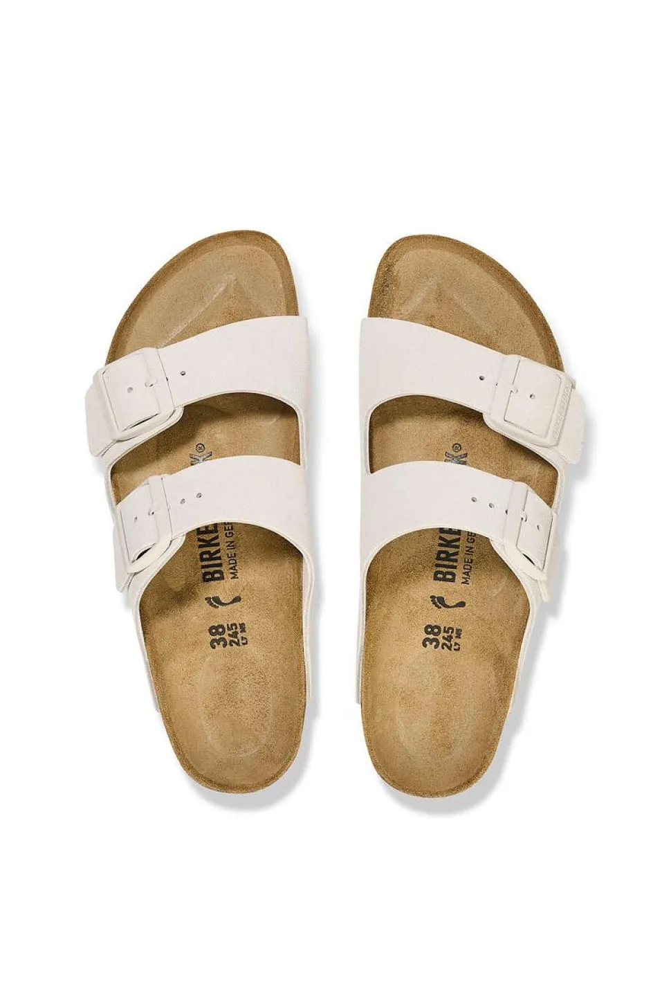 Arizona Suede Leather Antique White