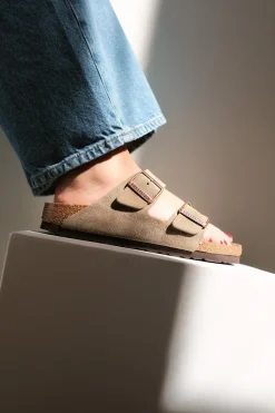 Arizona Suede Leather Taupe