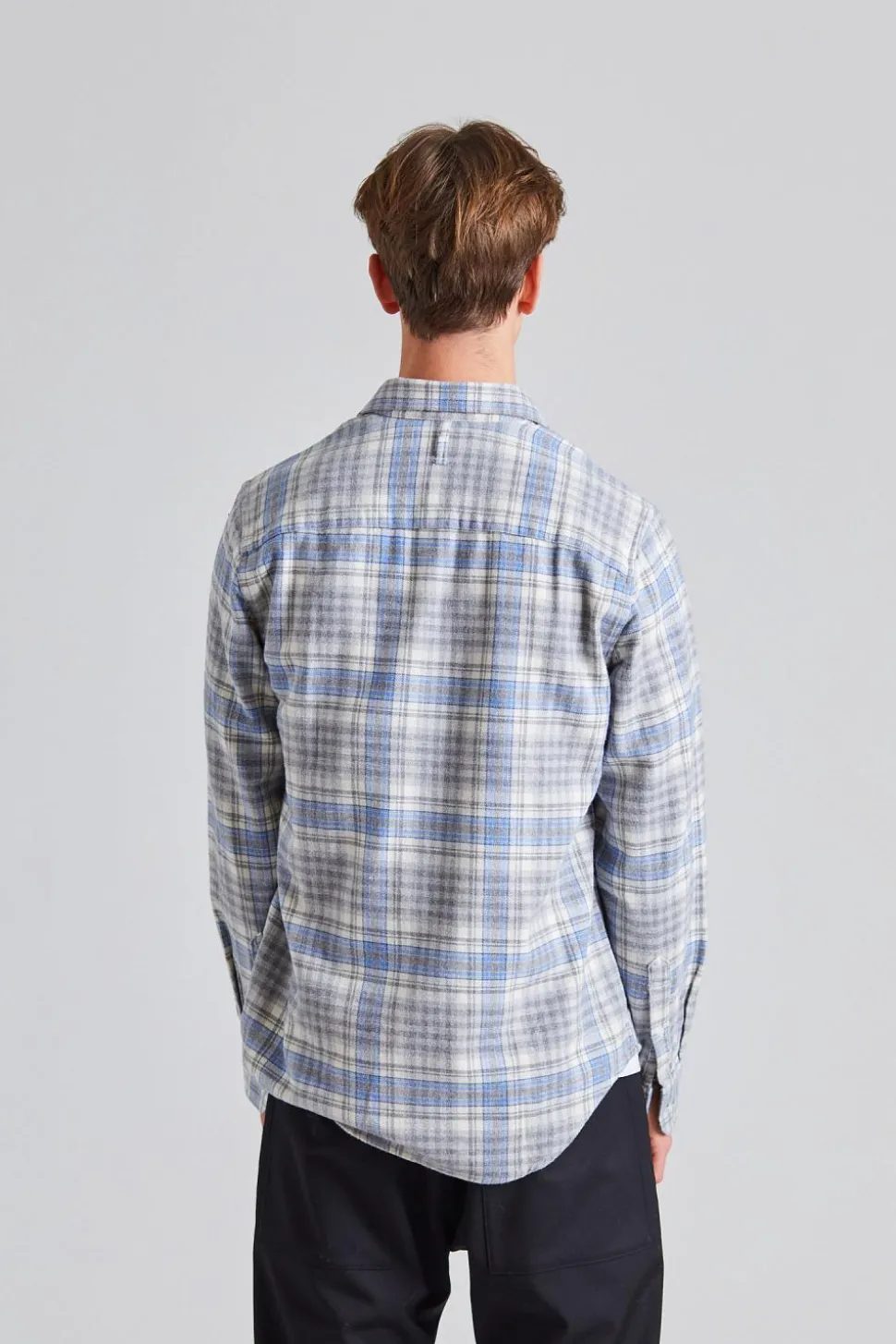 Arne Shirt Grey Check