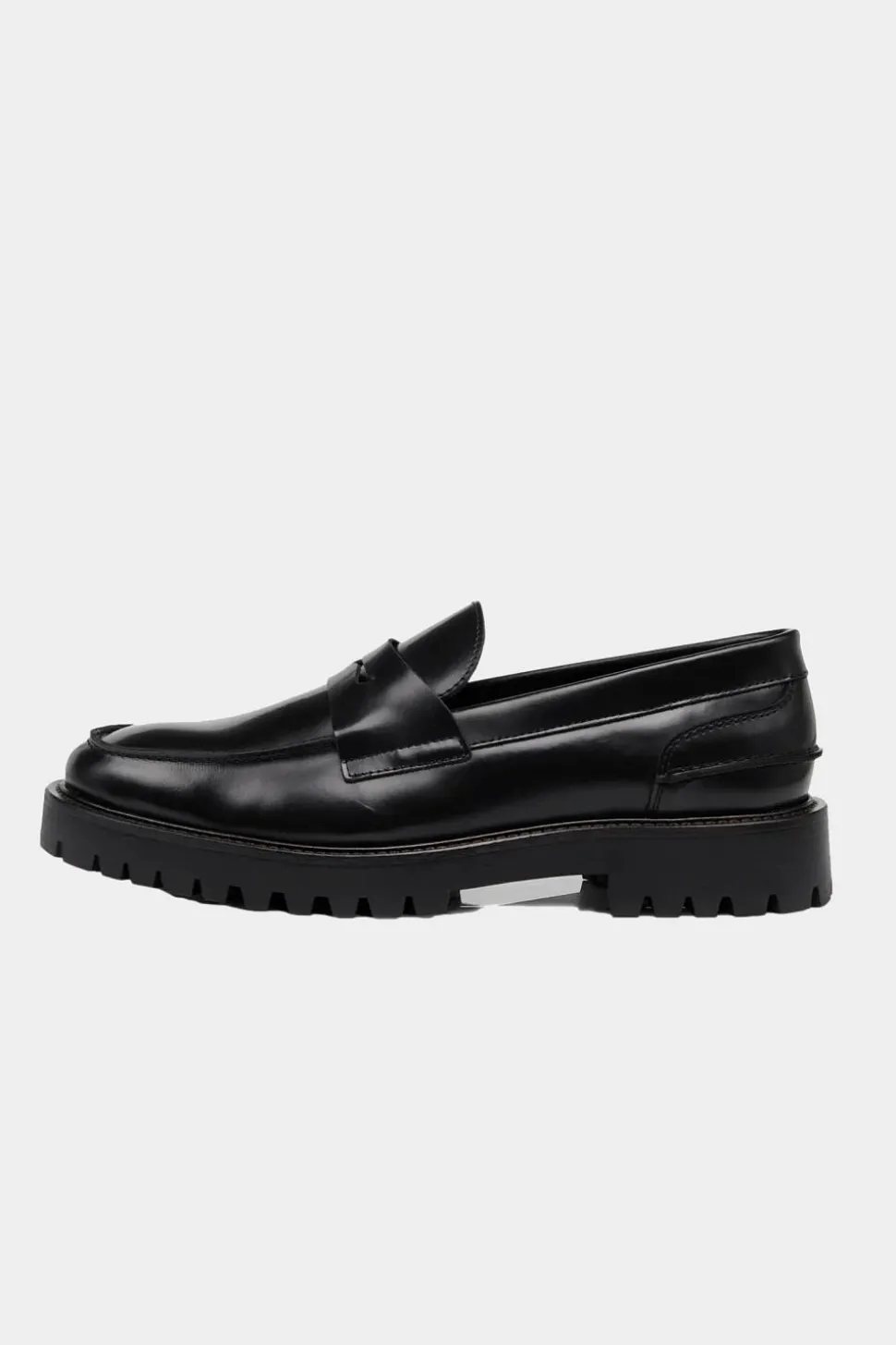 Aron Penny Loafer Black