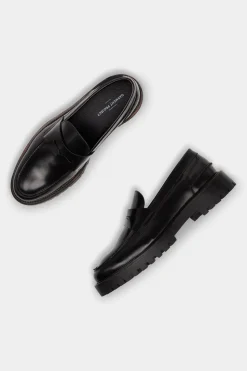 Aron Penny Loafer Black
