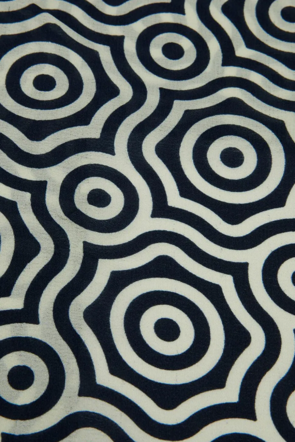 Ascot Silk Scarf Navy