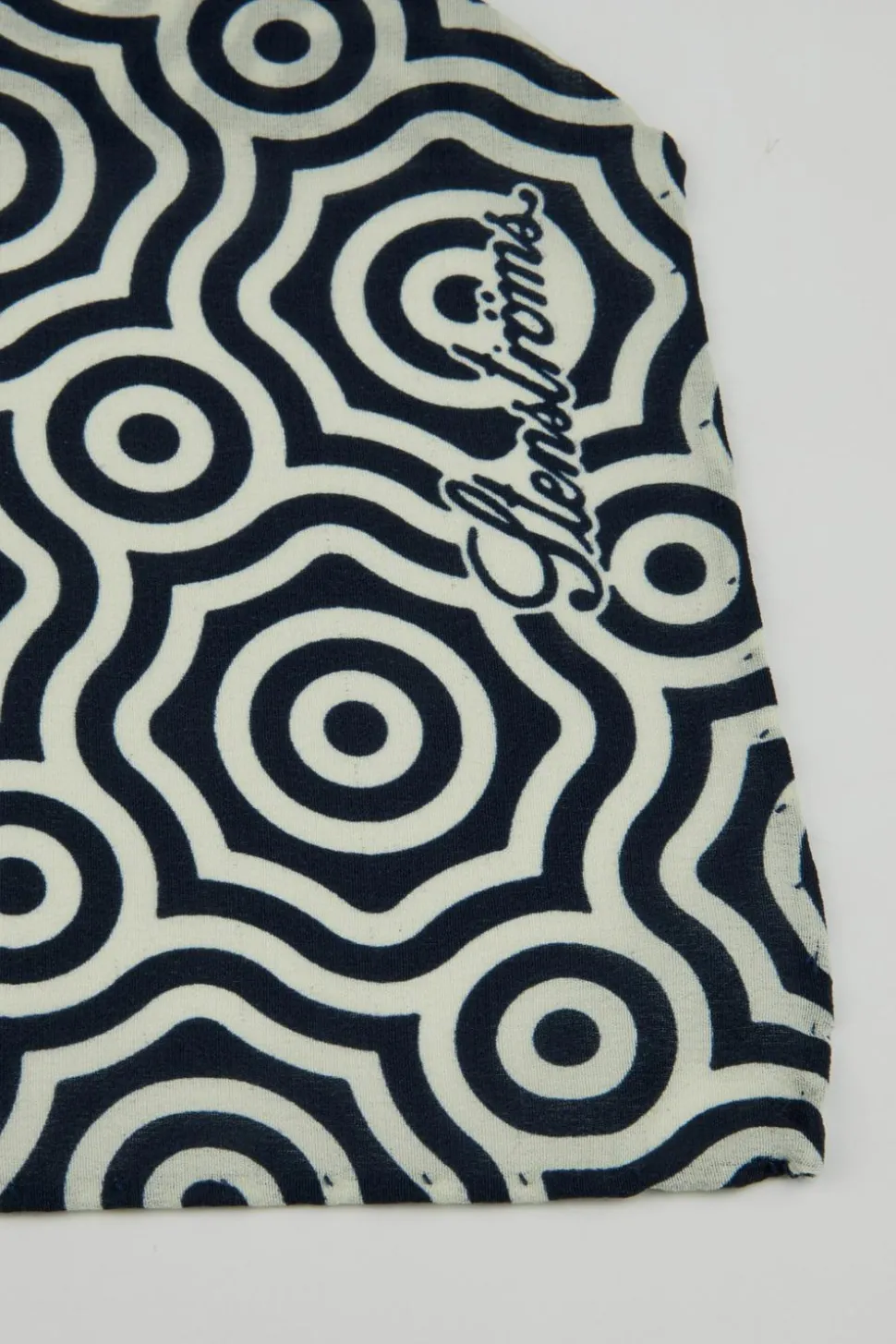 Ascot Silk Scarf Navy