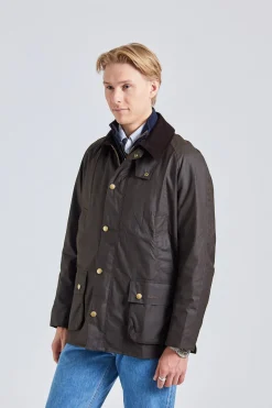 Ashby Wax Jacket Olive