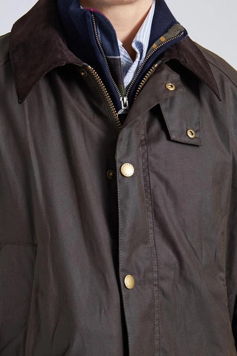 Ashby Wax Jacket Olive