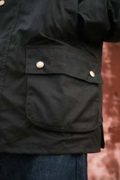 Ashby Wax Jacket Olive
