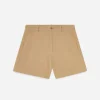 Baggy Cotton Shorts Canvas