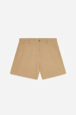 Baggy Cotton Shorts Canvas