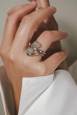 Band Ring II Moonstone