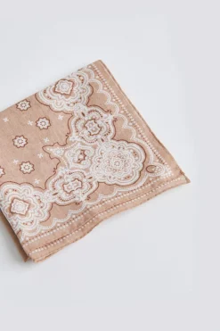 Bandana Cotton Voilé Beige