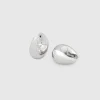 Bao Hoops Medium Silver