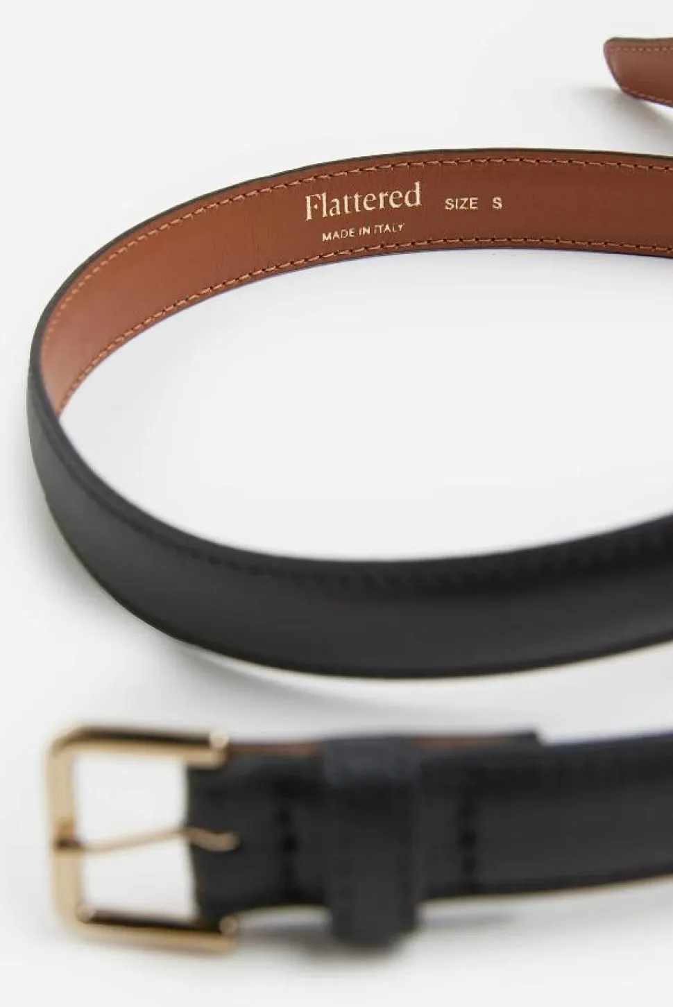Barbara Belt Leather Black