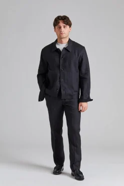 Barnaby Shirt Jacket Black