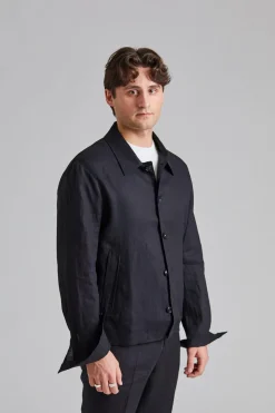 Barnaby Shirt Jacket Black