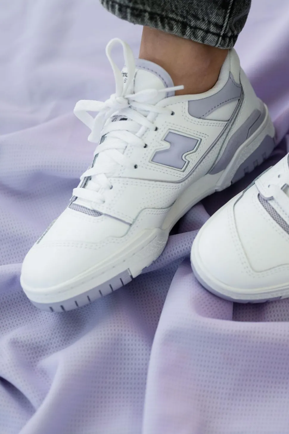 BBW550BV White/Grey Violet