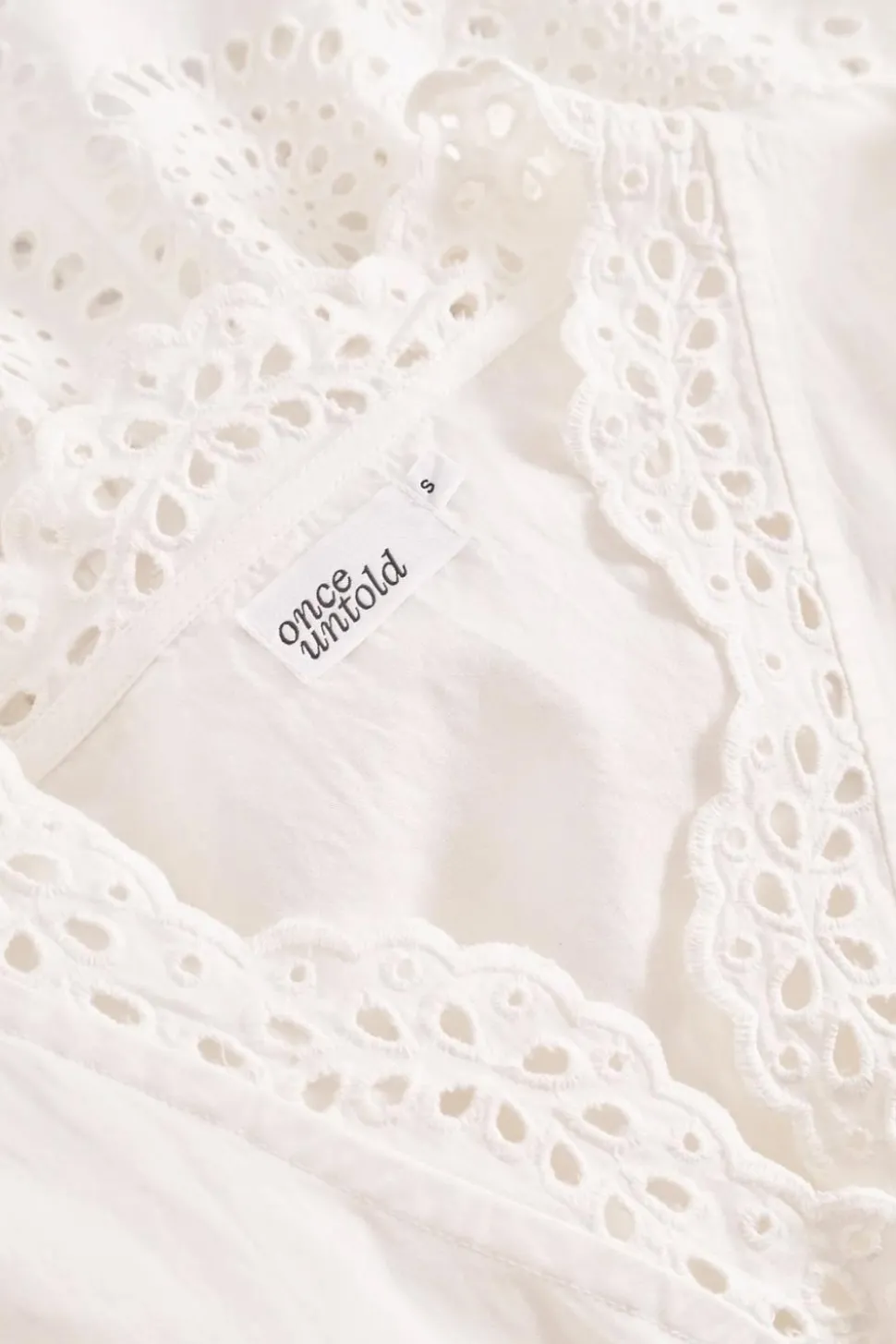 Bea V-Neck Blouse White