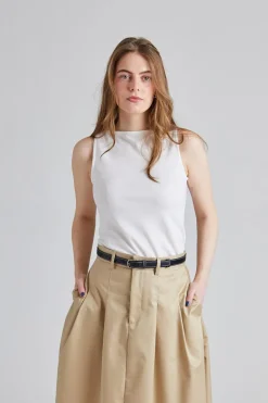 Beatris Top White