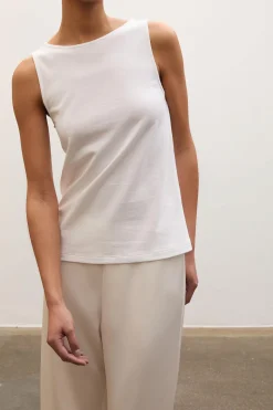 Beatris Top White