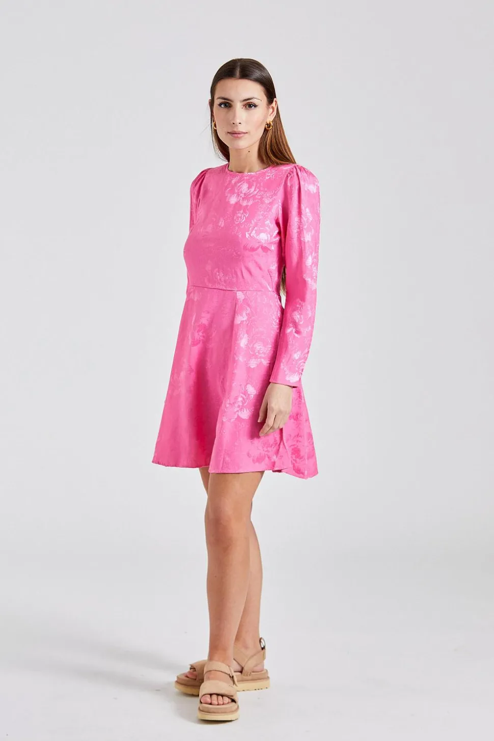 Belle Mini Dress Azela Pink