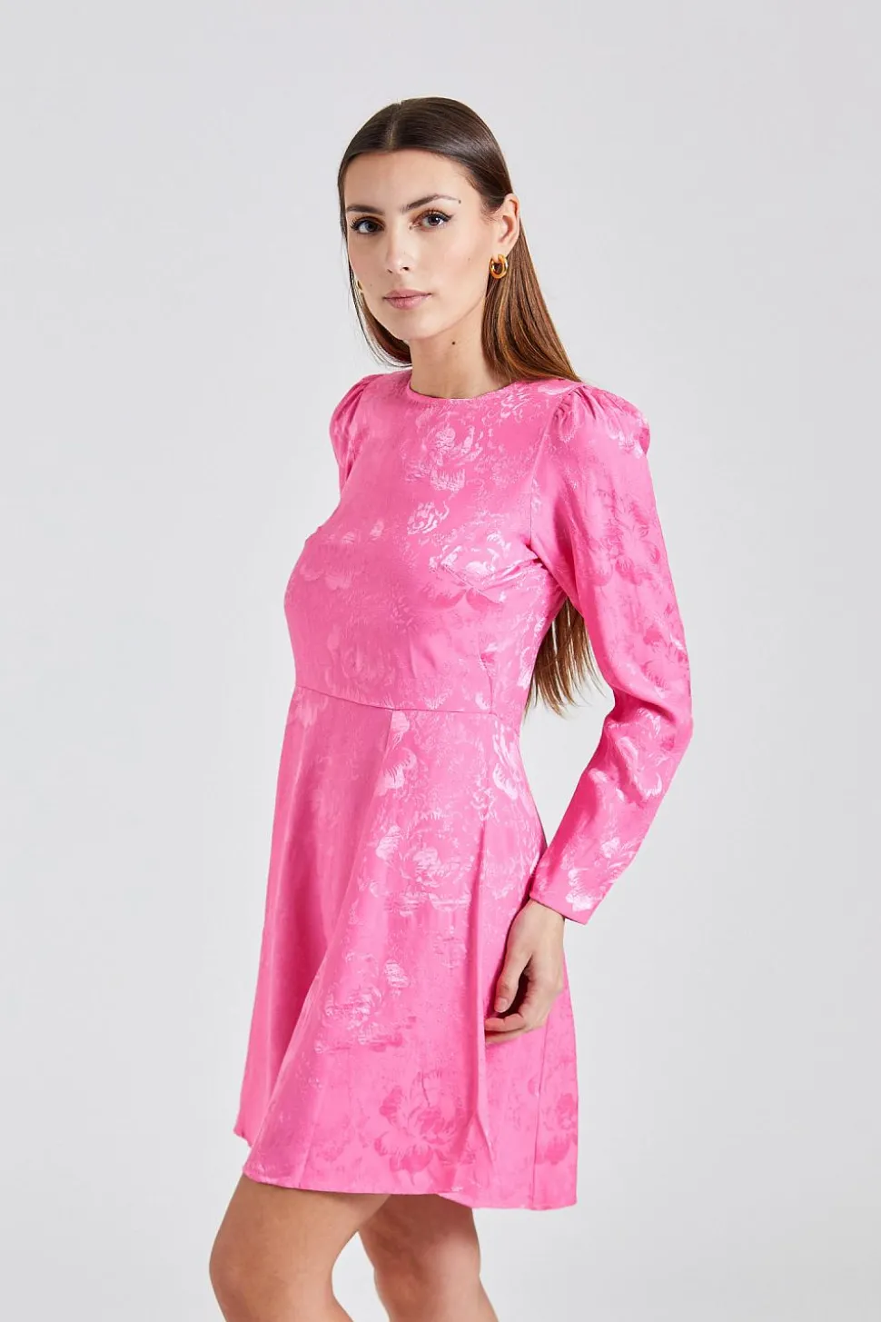 Belle Mini Dress Azela Pink