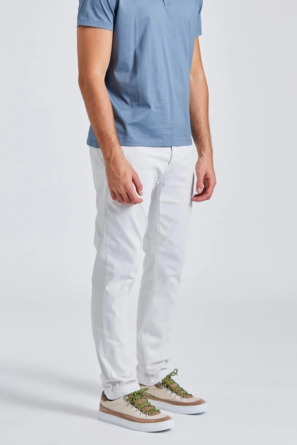 Benni Hyperflex Chinos Pearl Grey